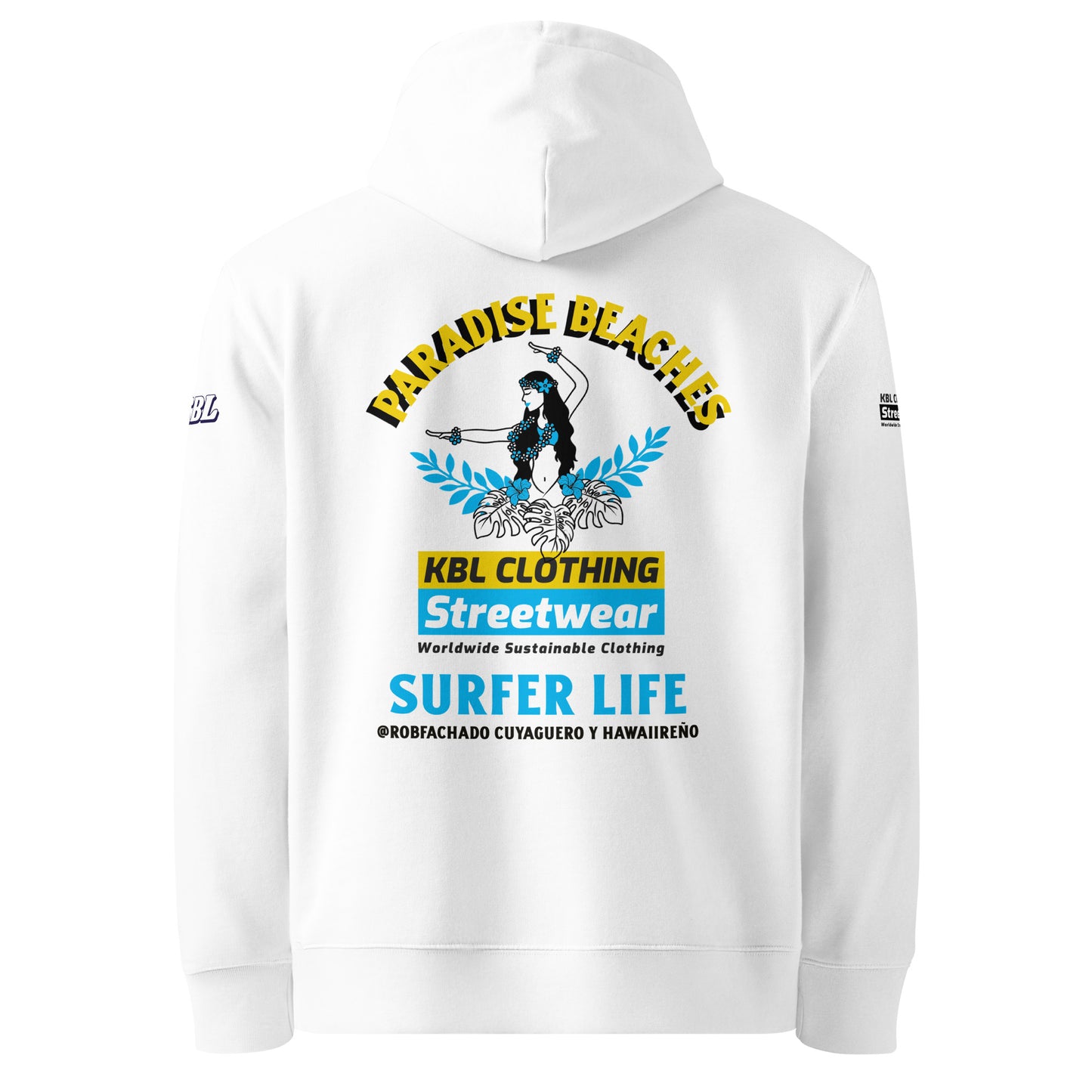 Serie ecológica y sostenible de KBL / Sudadera con capucha unisex ecológica y sostenible Staff Robin Premium KBL Essential